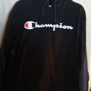 2 Champion Hoodies And 1 Pant